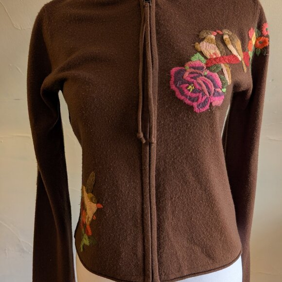 miss me y2k embroidered hoodie ASO miley stewart hannah montana (small) - Picture 7 of 9